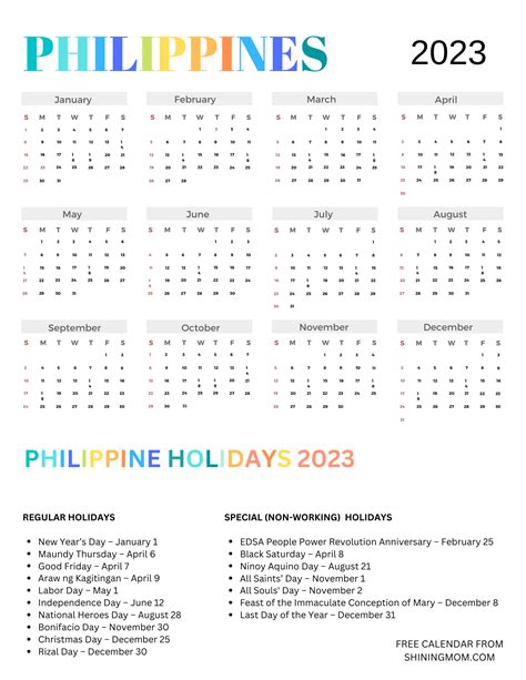 philippine calendar 2023|2023 Calendar .